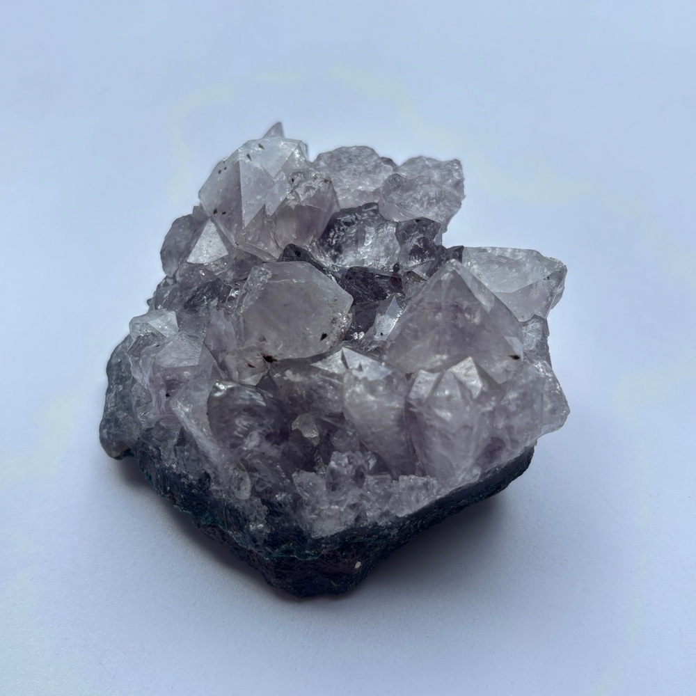 Natural Amethyst Crystal Cluster on Matrix | 7.6 oz - Picture 4 of 6